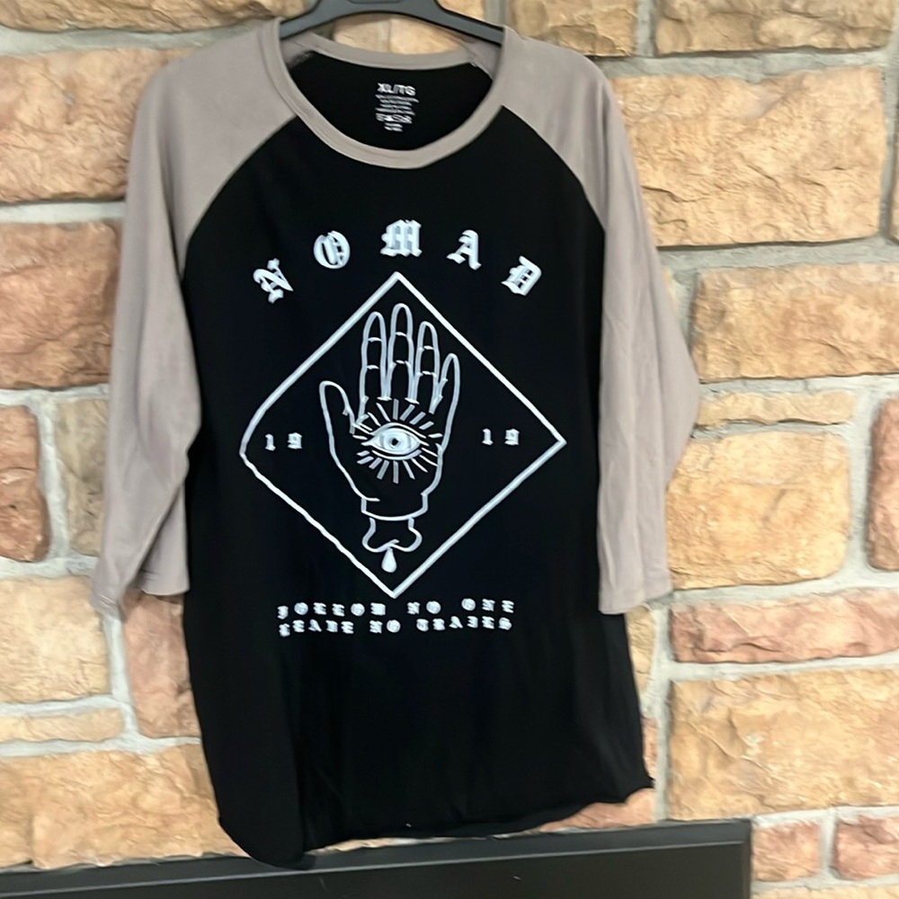 Mens baseball tshirt
